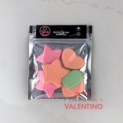 Maxi Formas Sprink Formas Fluor - 5/6un