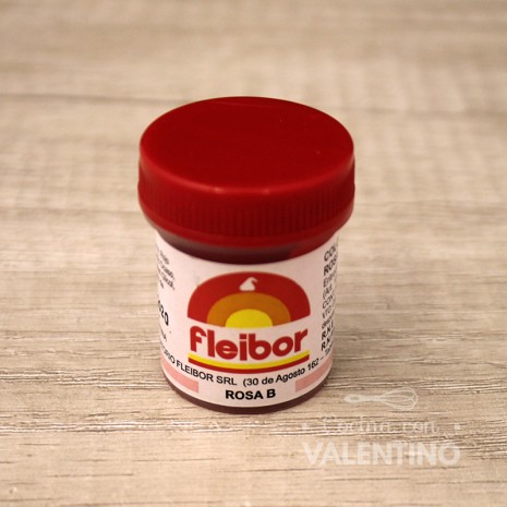 Colorante Pasta Fleibor Rosa B - 15 Grs
