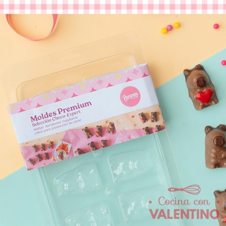 Molde Premium Línea Expert Bombones Capybaras Parpen
