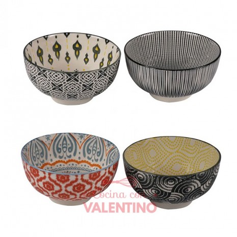 Bowl Porcelana Diseños Varios 13x7