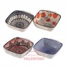 Bowl Porcelana Diseños Varios Cuadrado 15x5