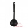 Cucharon Plastico Negro - 28 Cm