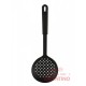 Espumadera Plastico Negro - 28 Cm