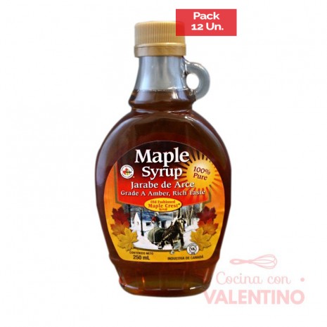 Maple Syrup -250 Ml - Pack 12 Un.