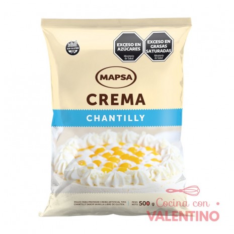 Crema Chantilly Mapsa - 500 Grs