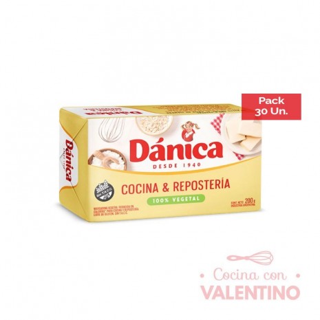 Margarina Danica Clasica Pan - 200 Grs - Pack 30 Un.