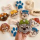 Cortante + Sello DeliPrint Rocky Paw Patrol Cara