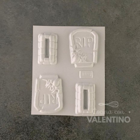 Placa Plastichok Lapida RIP x 2 1391A