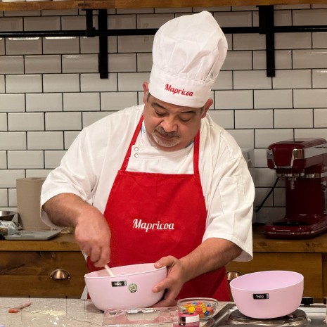 Workshop de Cake sorpresa y dulces navideños de chocolate con Mapricoa