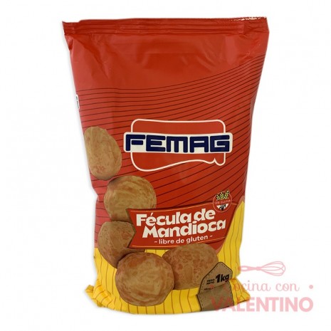 Fecula de Mandioca Femag SIN TACC - 1 Kg