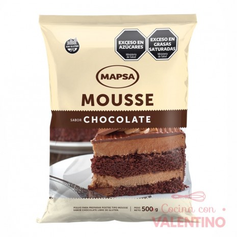 Mousse Mapsa Chocolate - 500 Grs