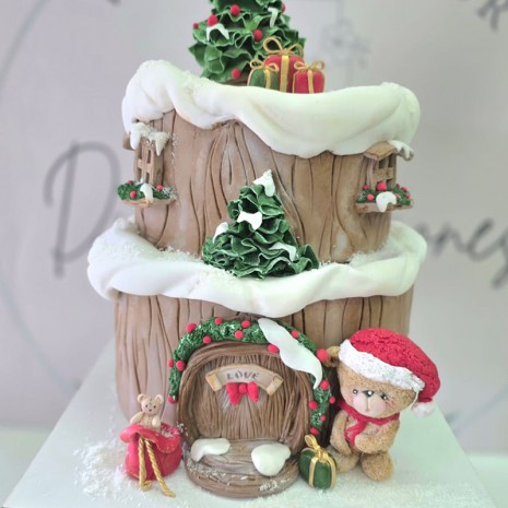 San Luis: Clase de torta navideña con Pastas Decor