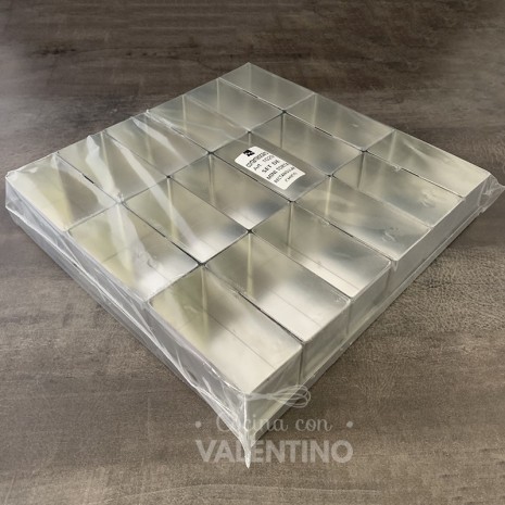 Set Mini Torta Cairo Rectangular - 4x8 - 18 Un
