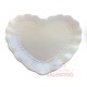 Plato Porcelana Corazon - 25 Cm
