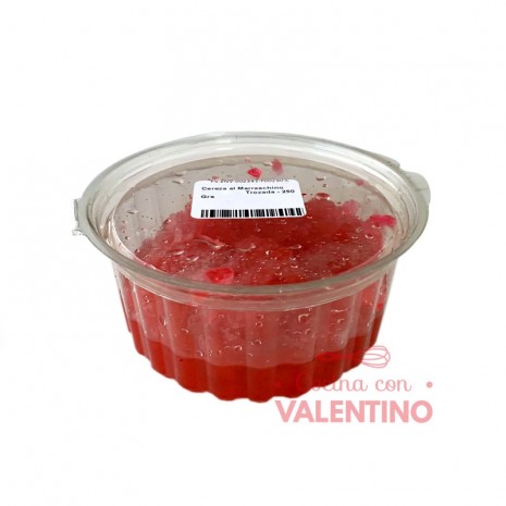 Cereza al Marraschino Carleti Trozada - 250 Grs