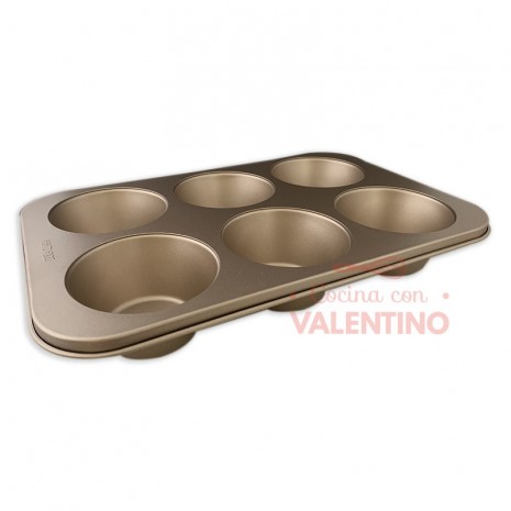Molde Doña Clara Muffins Jumbo - 6Un
