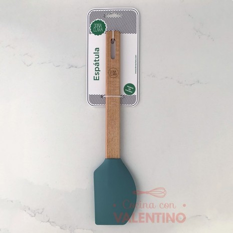 Espatula Silicona Doña Clara Mango Madera 29.3 x 6.3 Cm