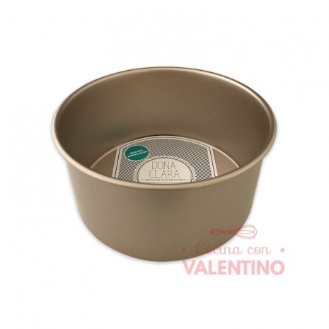 Molde Doña Clara Tortera Fija Rose Gold 15 x 8 Cm