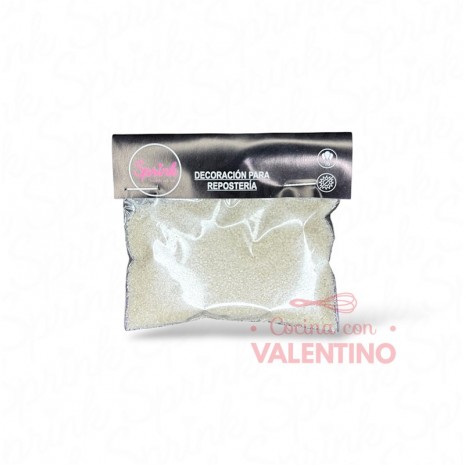 Brillo/Glitter de Azucar Sprink Blanco