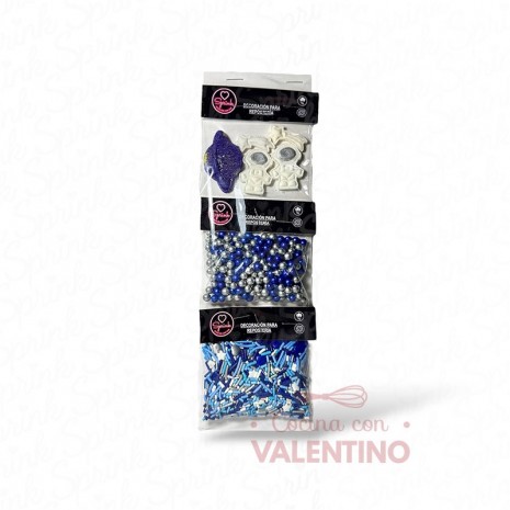 Set Perlas + Brillos + Sprinkles Astronautas
