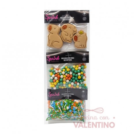 Set Perlas + Brillos + Sprinkles Capibara