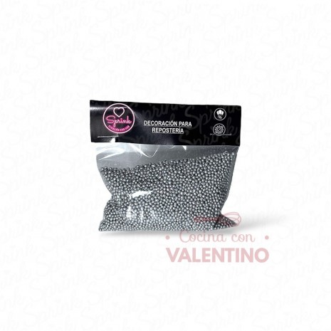 Micro Perlas Sprink Plata - 40 Grs