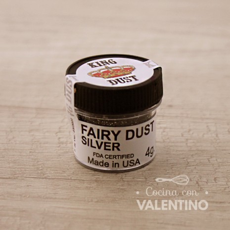 Glitter Laser King Dust Plateado - 4Grs