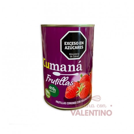 Frutilla en Almibar Cumana - 410 Grs