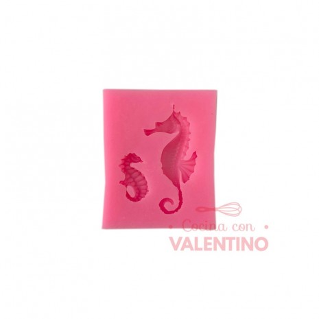 Molde Flexible Caballo de Mar x2