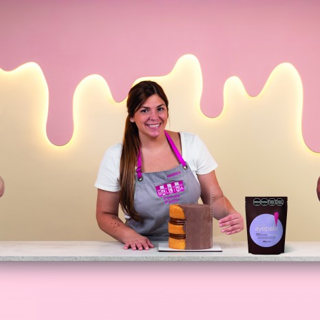 Clase de Torta Snoopy con Pamela Pastor, Ballina y Ayepalé