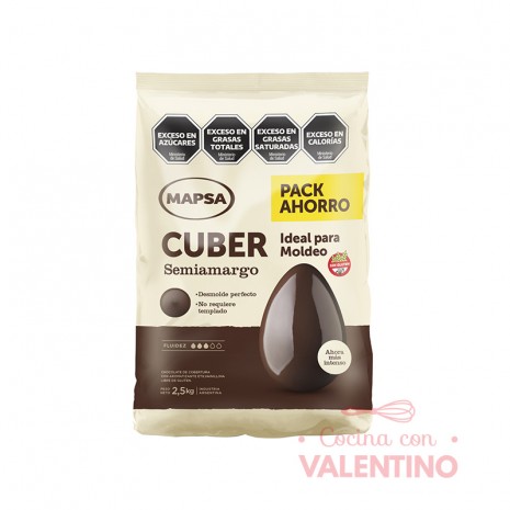 Baño de Moldeo Mapsacuber Semiamargo - 2.5 Kg