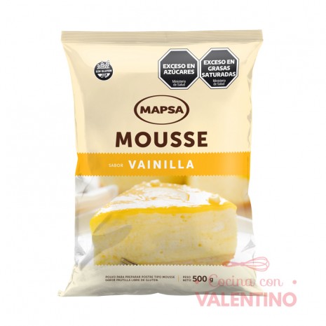 Mousse Mapsa Vainilla - 500 Grs