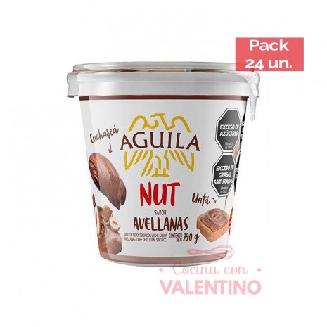 Pasta Relleno Aguila Nut Avellana - 290 Grs - Pack 24 Un