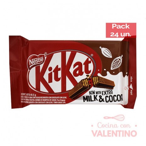 Oblea Kit Kat Leche - 45 Grs - Pack 24 Un