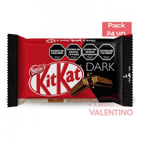 Oblea Kit Kat Black - 45 Grs - Pack 24 Un.