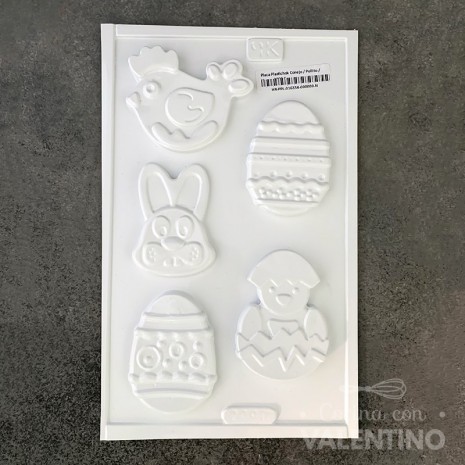 Placa Plastichok Conejo / Pollito / Huevo 2090 C