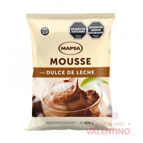 Mousse Mapsa Dulce de Leche - 500 Grs
