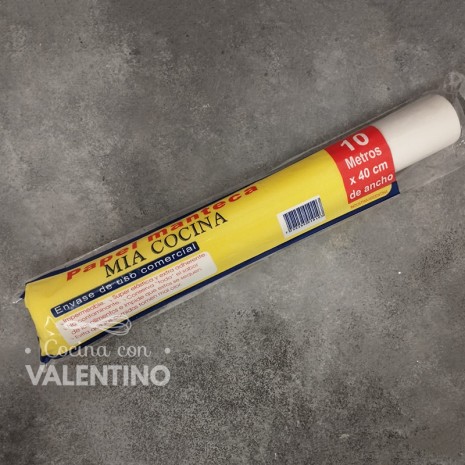 Rollo Papel Manteca Mia Cocina - 40 Cm - 10 Mt