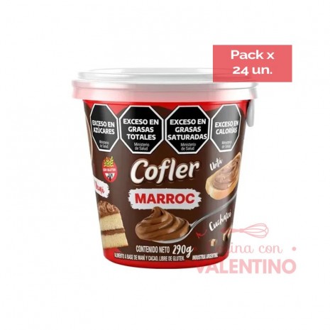Pasta Relleno Cofler Marroc - 290 Grs - Pack 24 Un.