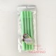 Marcador Comestible Pastelar Doble Punta Verde - Pack 4 Un