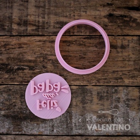 Cortante + Sello DeliPrint Feliz Dia Pa