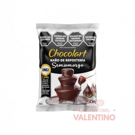 Baño de Reposteria Chocolart Semiamargo - 500 Grs