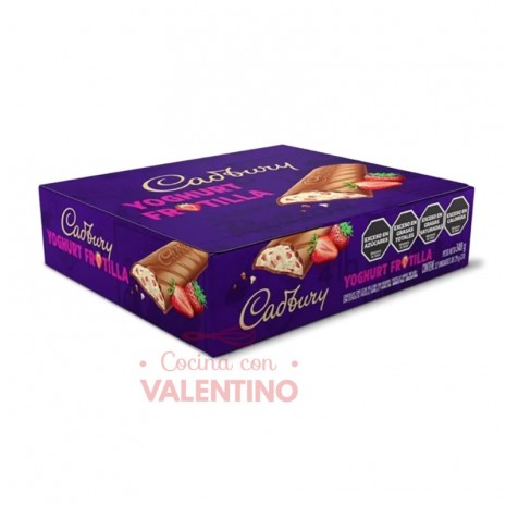 Chocolate Cadbury Frutilla - 29 Grs - Pack 12 Un.