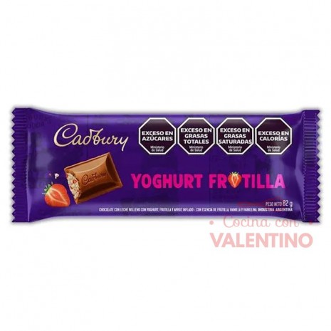 Chocolate Cadbury Frutilla - 82 Grs