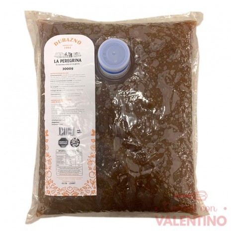 Mermelada La Peregrina Durazno Reposteria - 3 Kg