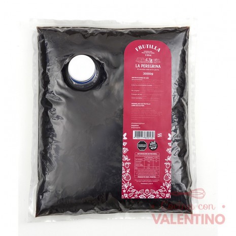 Mermelada La Peregrina Frutilla Reposteria - 3 Kg