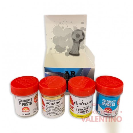 Kit Fleibor de Colorantes Argentina - 4Un