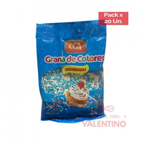 Mix Granas Argentina - 50 Grs - Pack 20 Un.