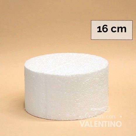 Torta Falsa Telgopor Alto 20 - 16 Cm