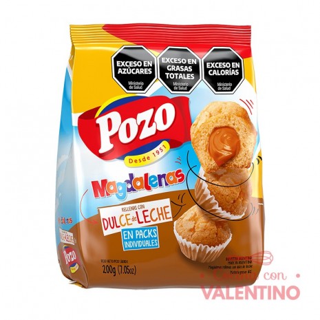 Magdalenas Pozo Rellena DDL - 200 Grs